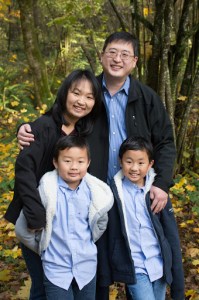 Dr. Leung and his family